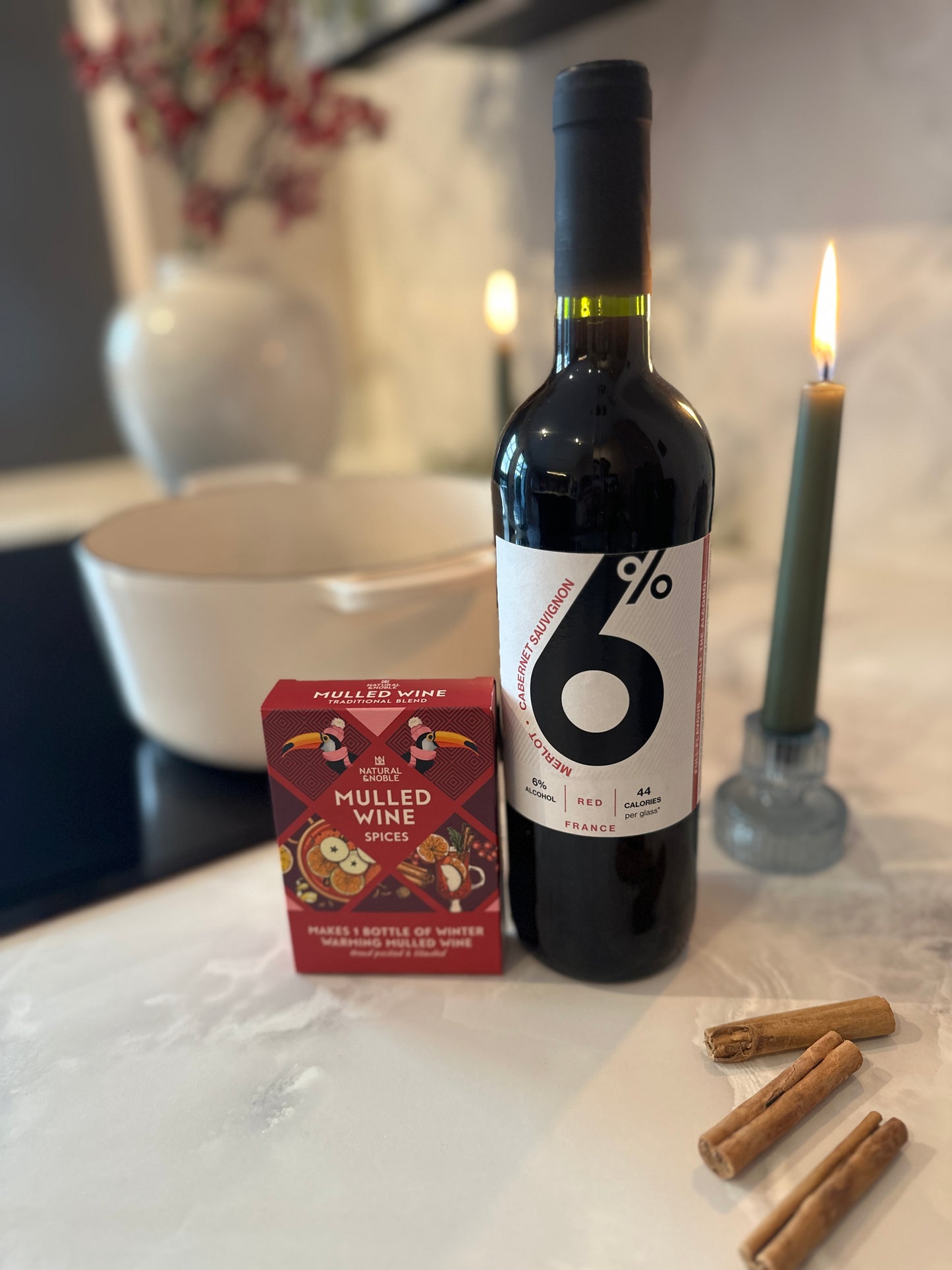 6Percent Merlot & Cabernet Sauv Mid-Strength Red Wine