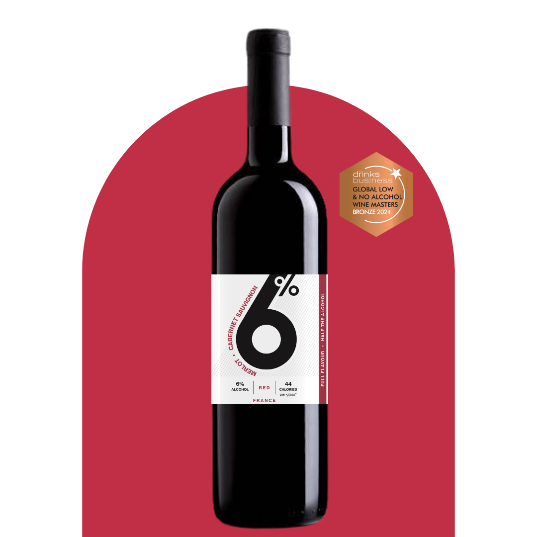 6Percent Merlot & Cabernet Sauv Mid-Strength Red Wine